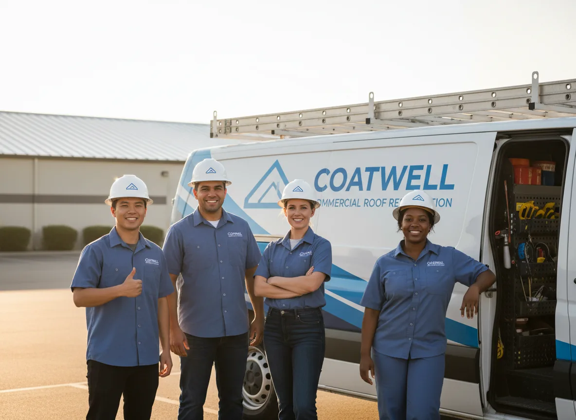 Commercial roof coating company in Montesano, WA